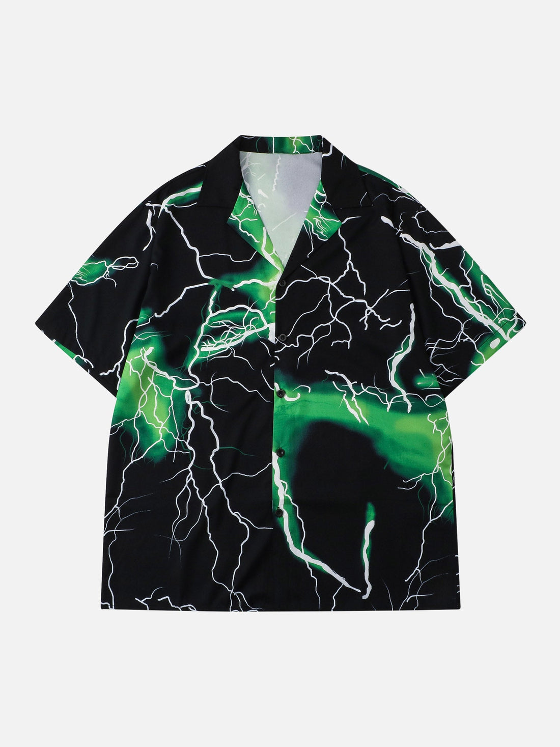 Street Rap Lightning Printed All Over Shirts Short Sets