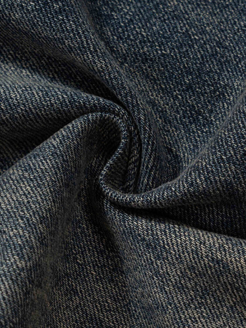 Wide Straight Jeans with Pockets main image 0