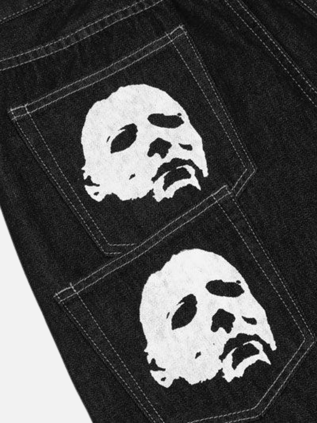 Gothic Vampire Denim Pants