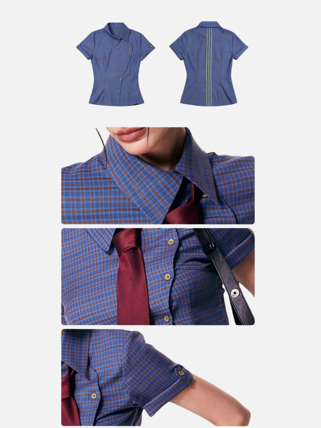 Blue Static Shirt