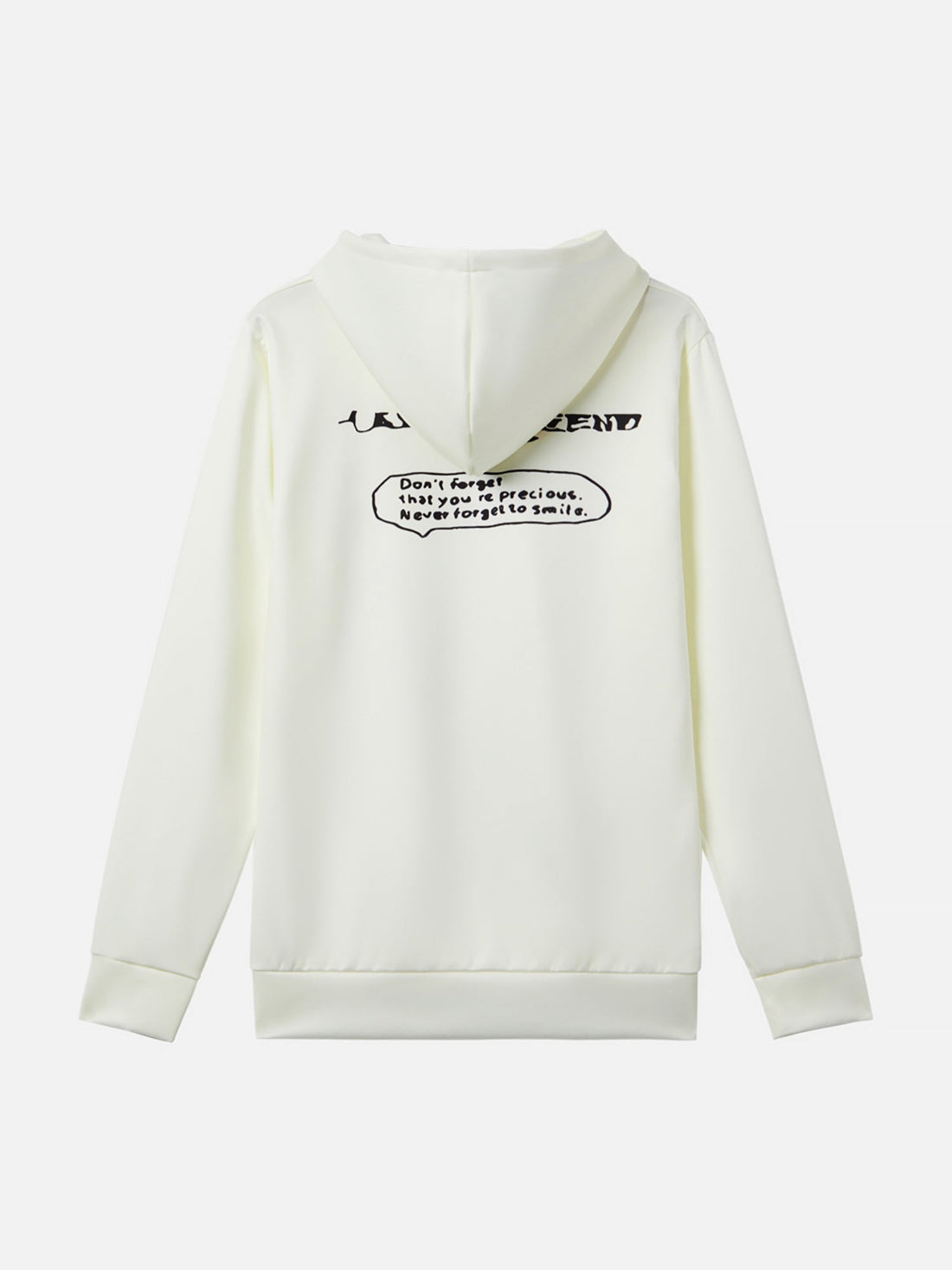 Line Painted Character Hoodie