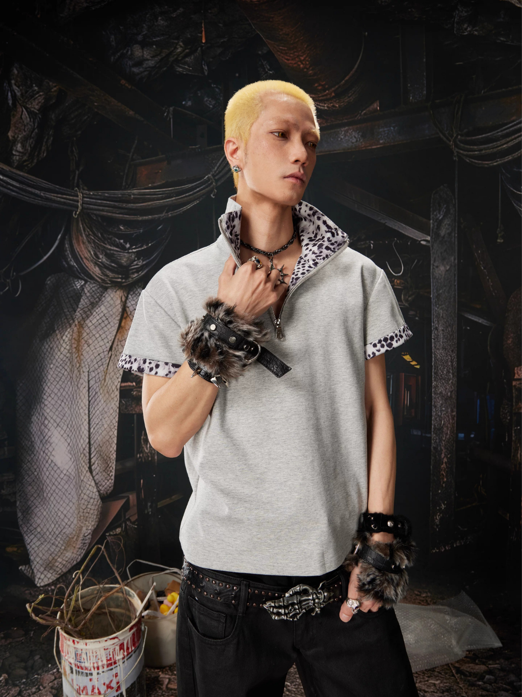 Feral Zip T-shirt