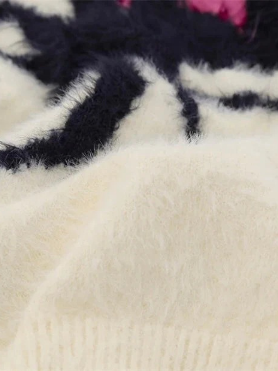 Spider x Star Fluffy Knitted Sweatshirt