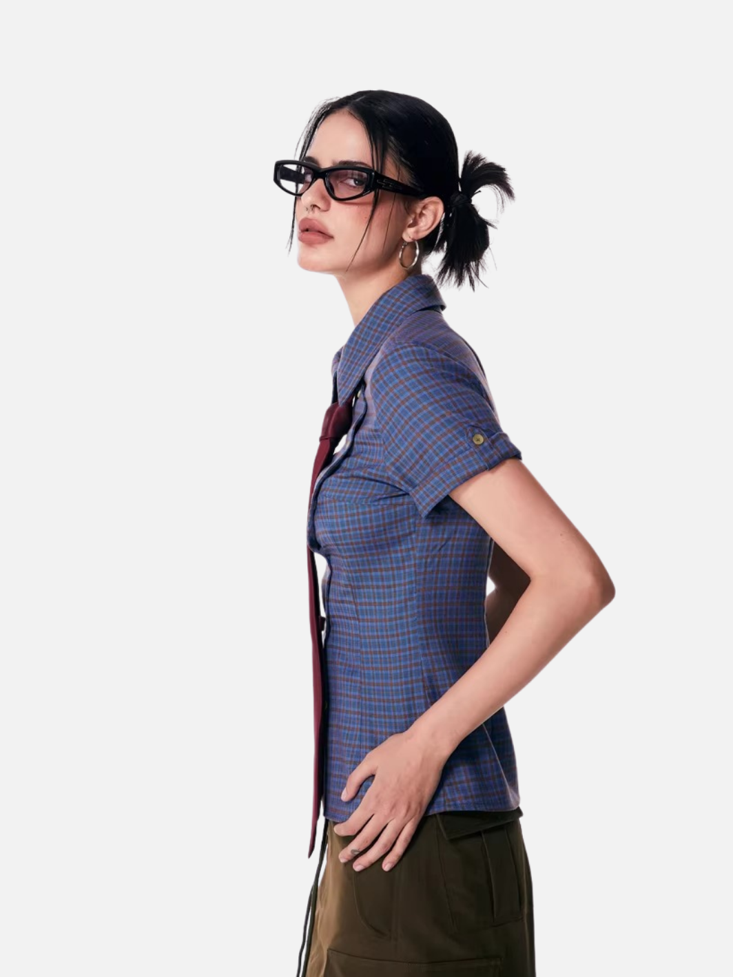Blue Static Shirt