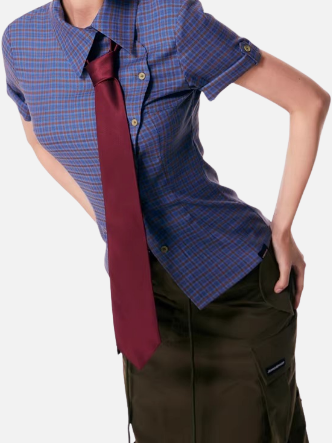 Blue Static Shirt