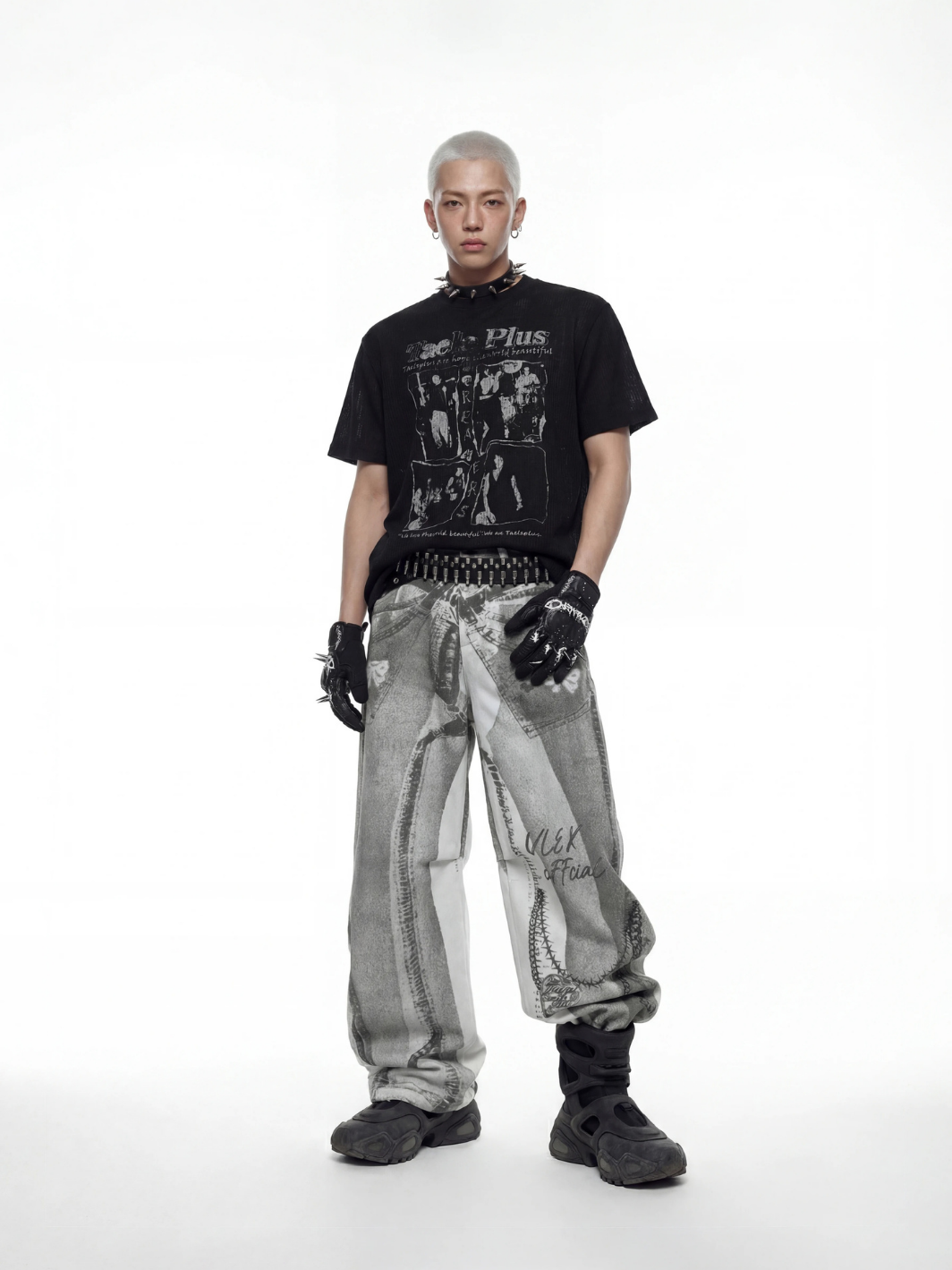 Graffiti Shadow Balloon Jeans