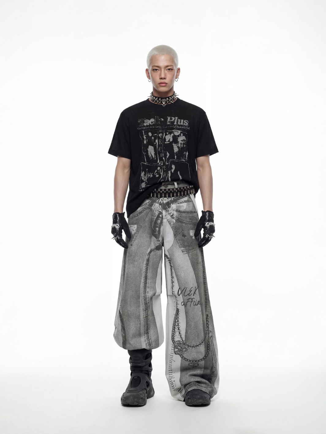 Graffiti Shadow Balloon Jeans