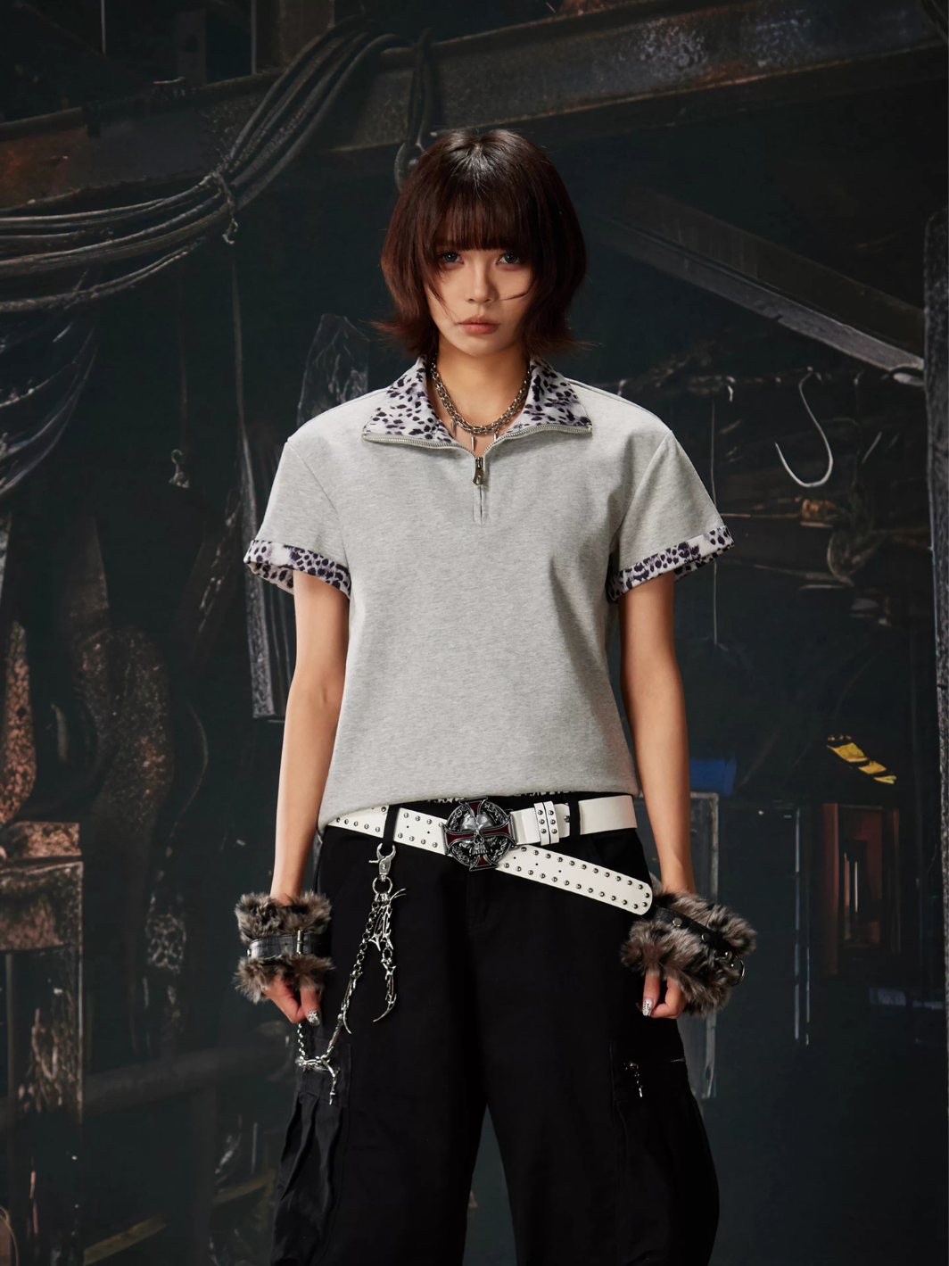 Feral Zip T-shirt