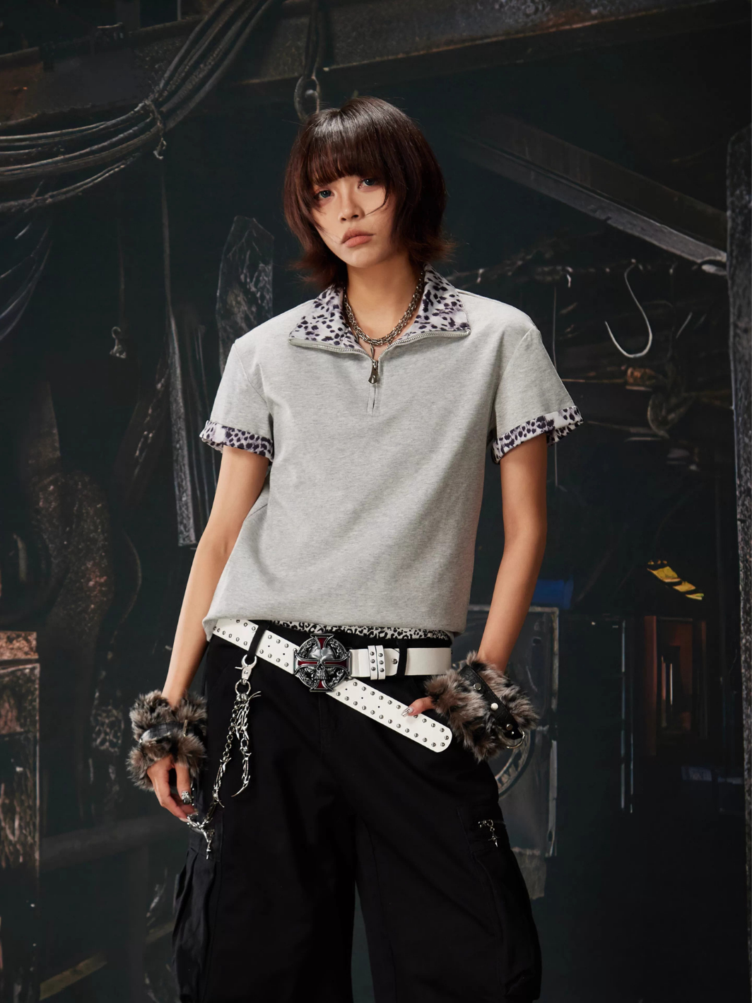 Feral Zip T-shirt