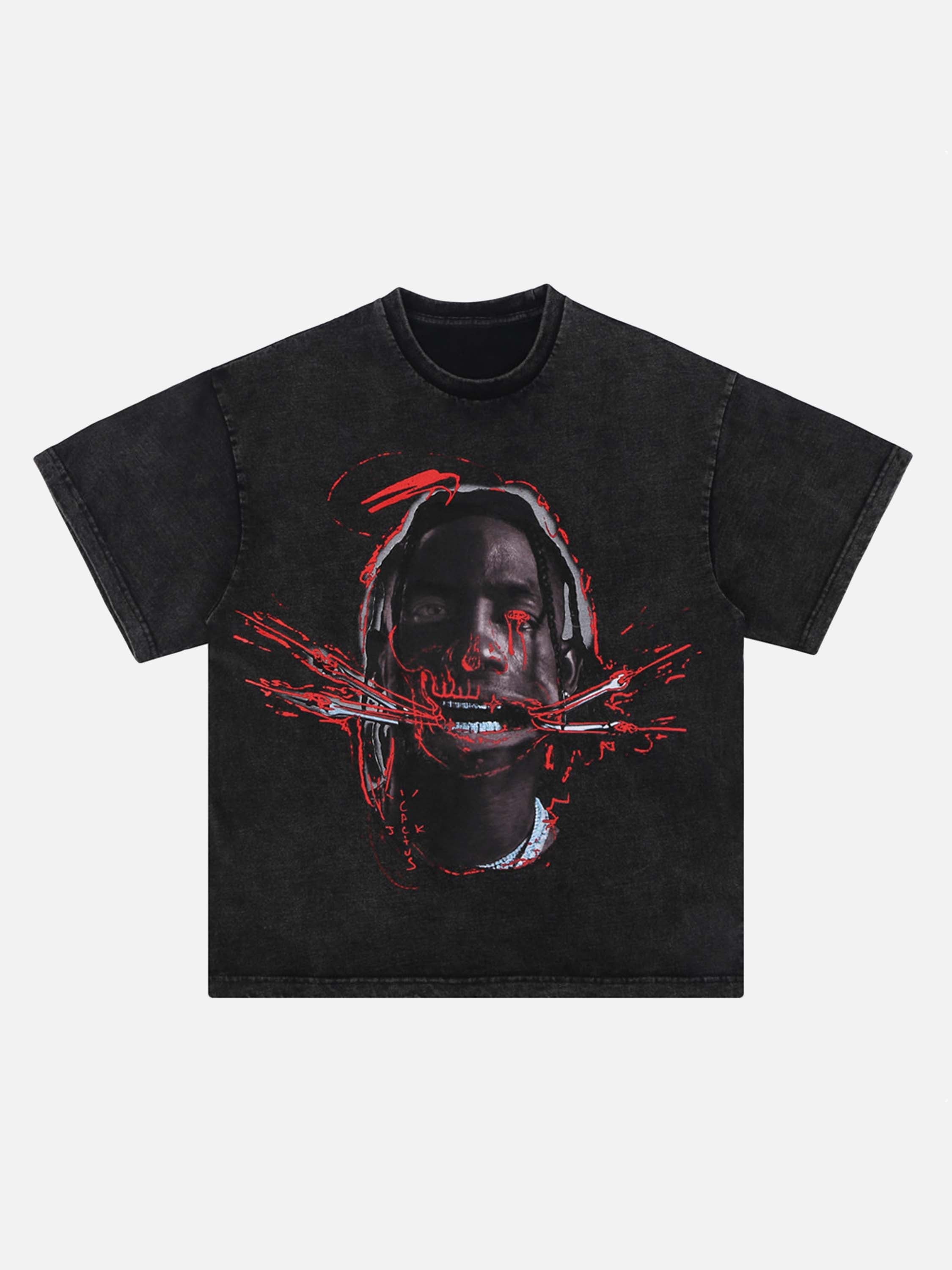 Travis Scott Hip-Hop Spoof T-Shirt