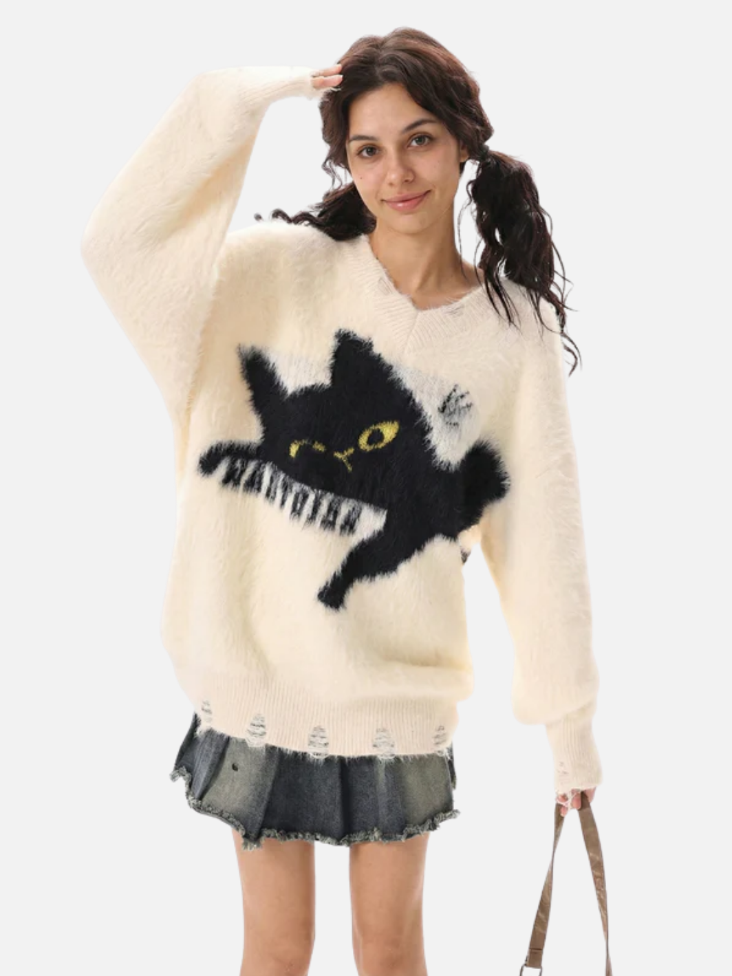 Shadow Feline Knit
