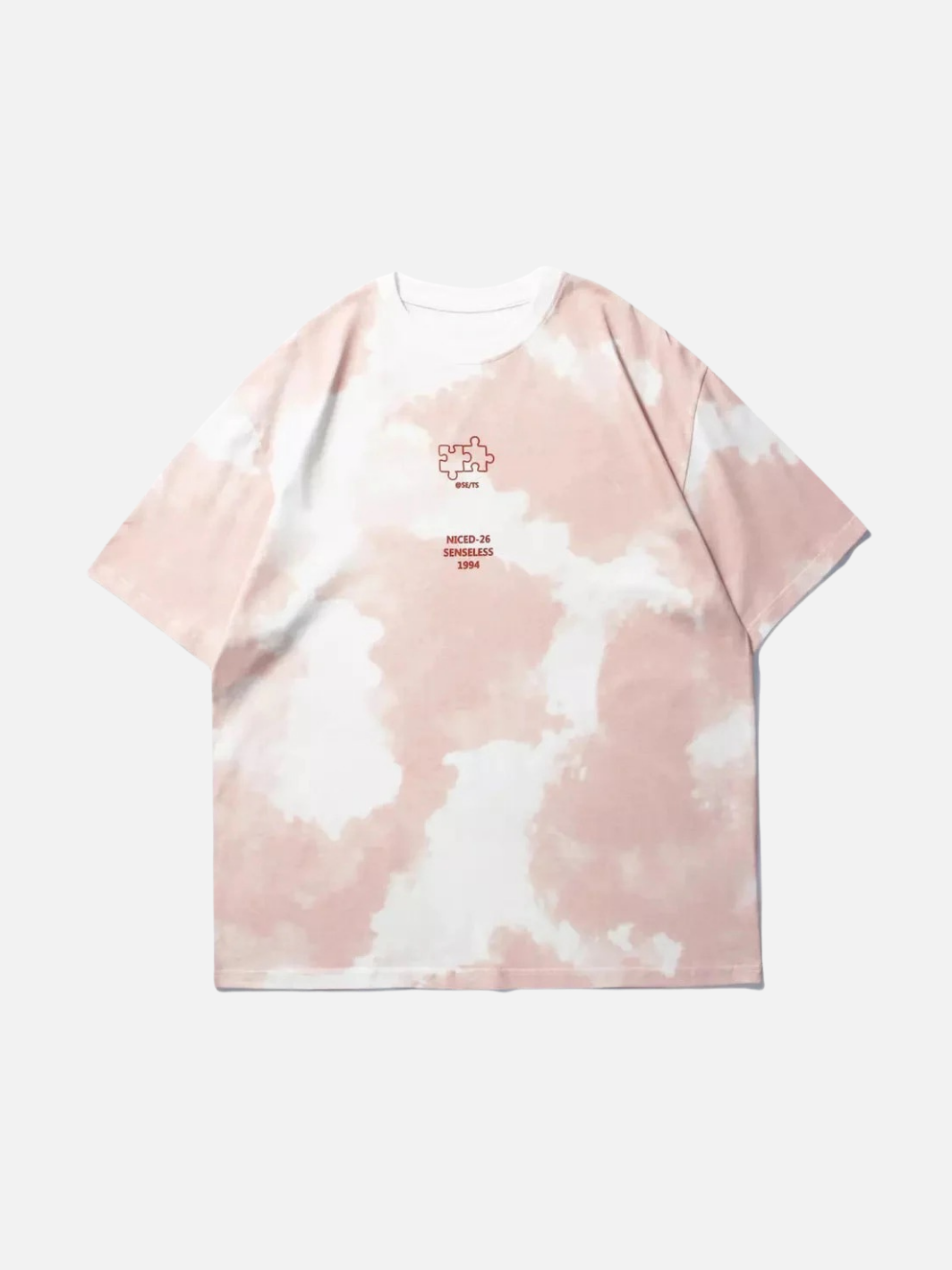 Puzzle Piece Tie-Dye T-Shirt