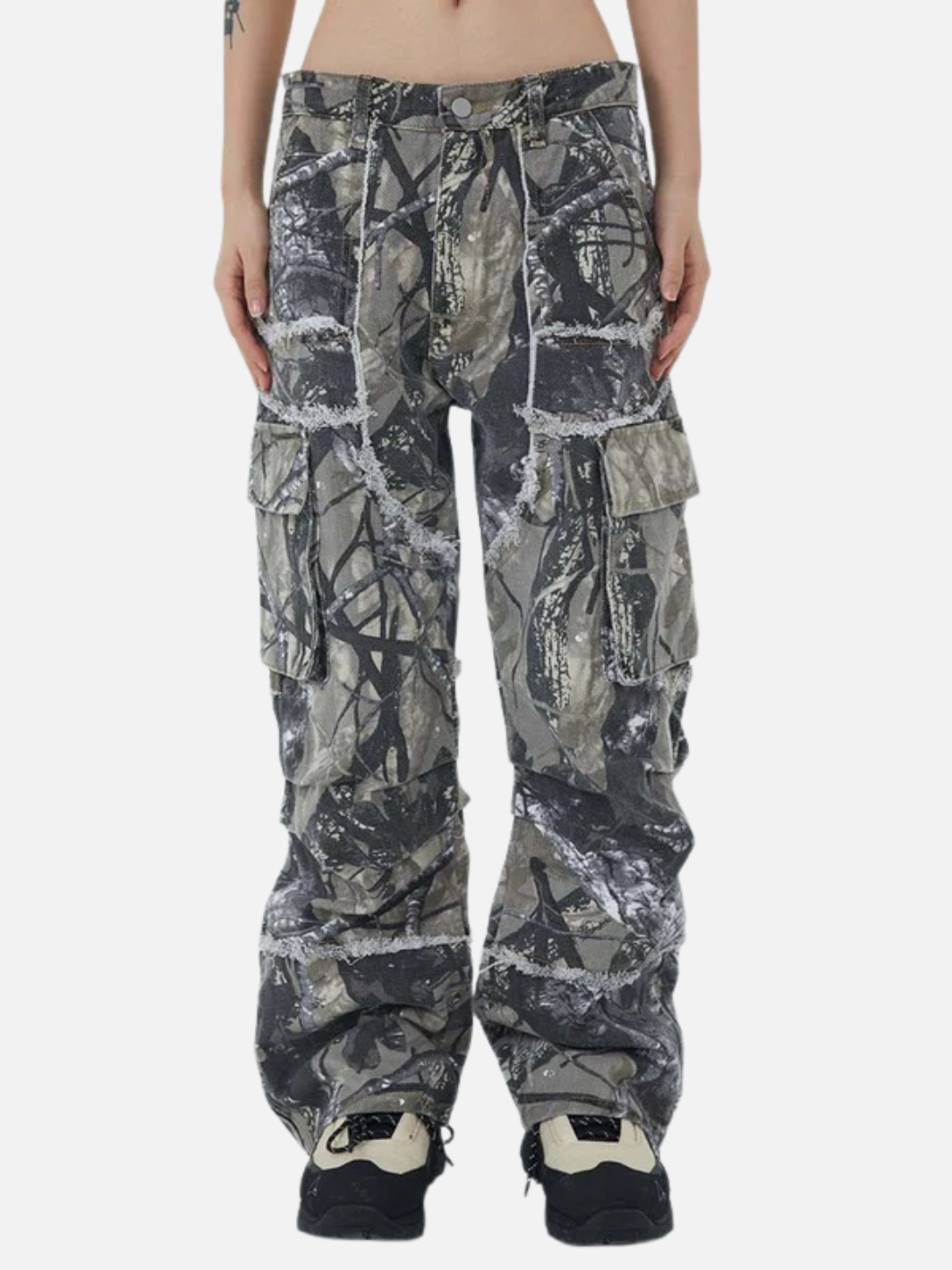 CAMO - Baggy Cargo Jeans