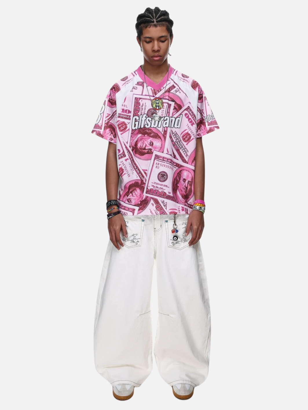 Outlaw Money Print Jersey