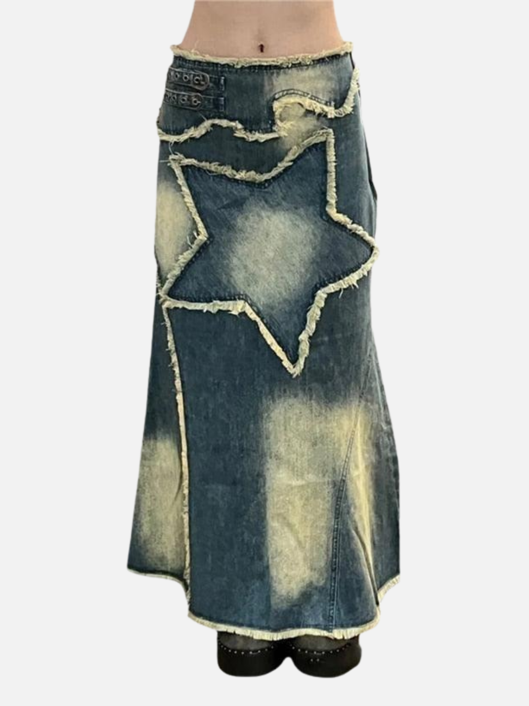 Vintage Star Maxi Skirt