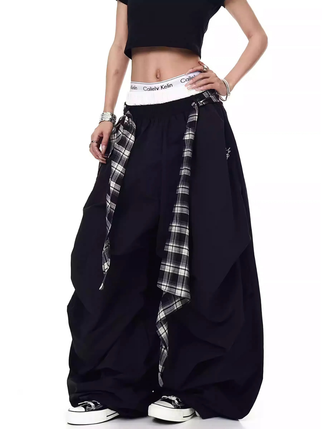 Split Veil Trousers