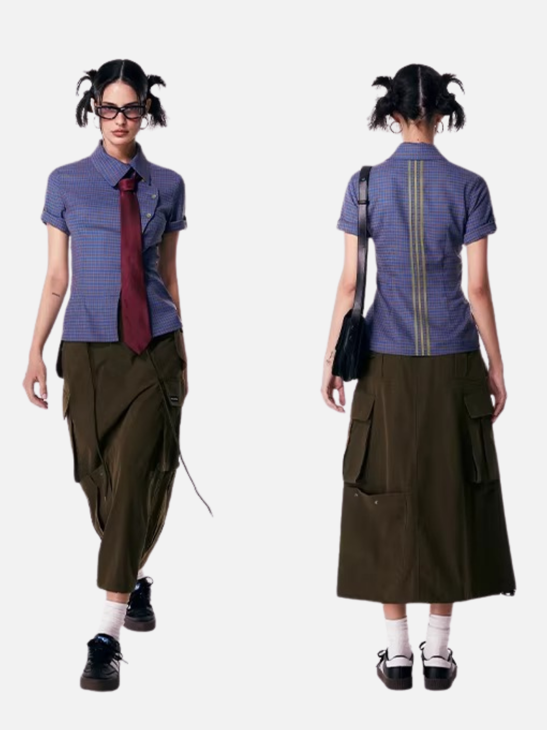 Blue Static Shirt