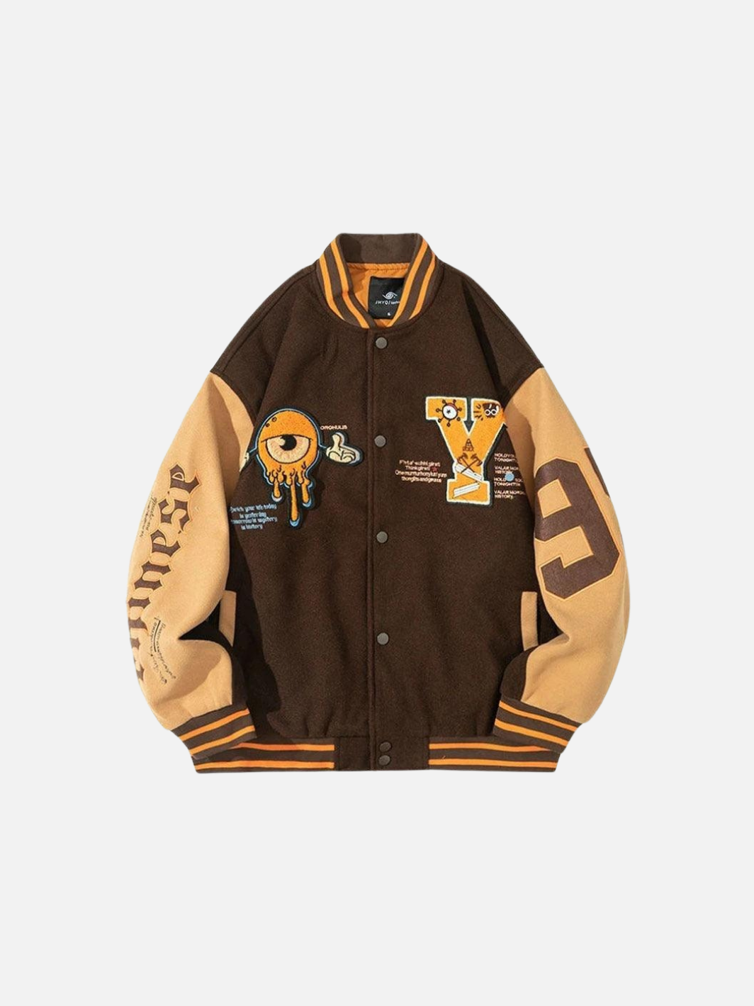 Vintage Baseball Embroidery Jacket, Unisex