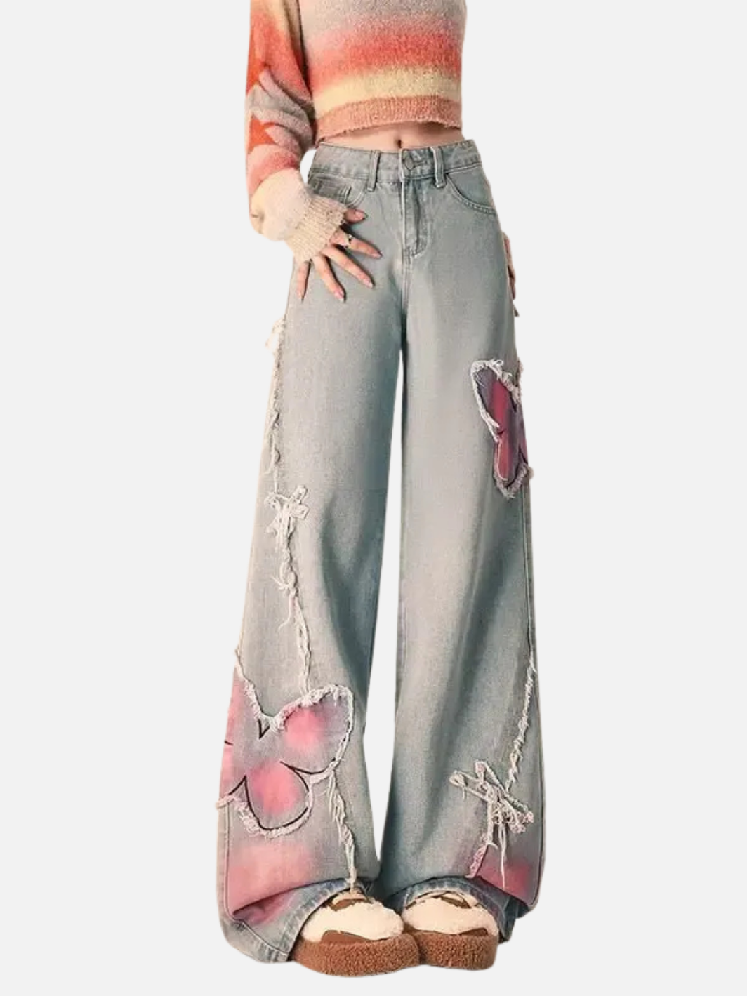 Women's butterfly pants