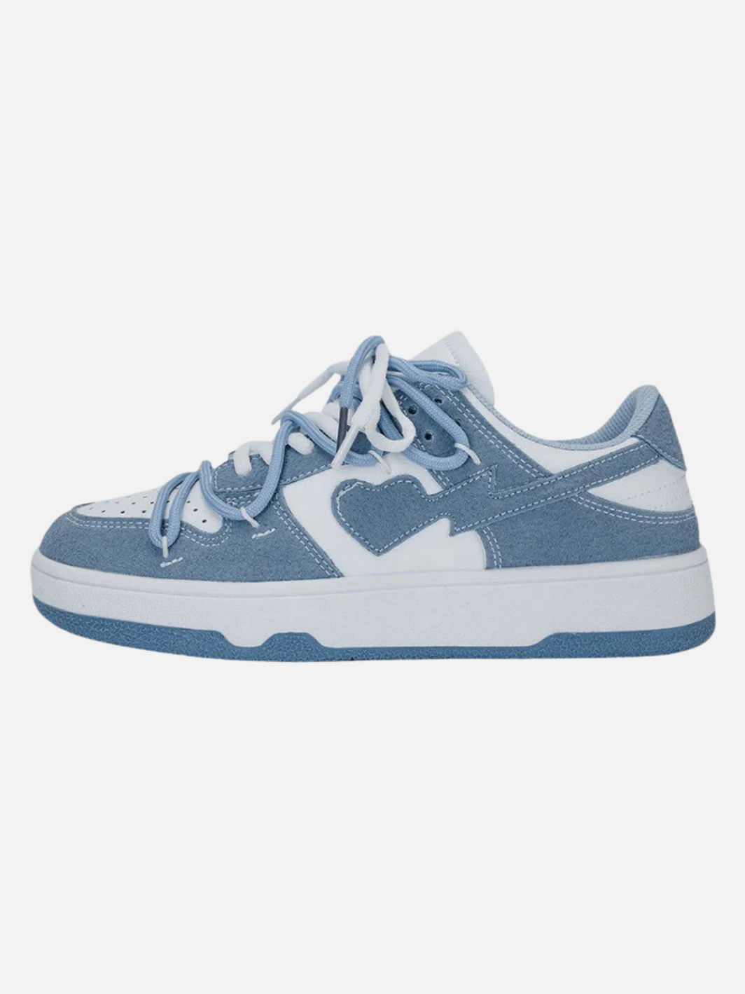 Blue Heart Shoe