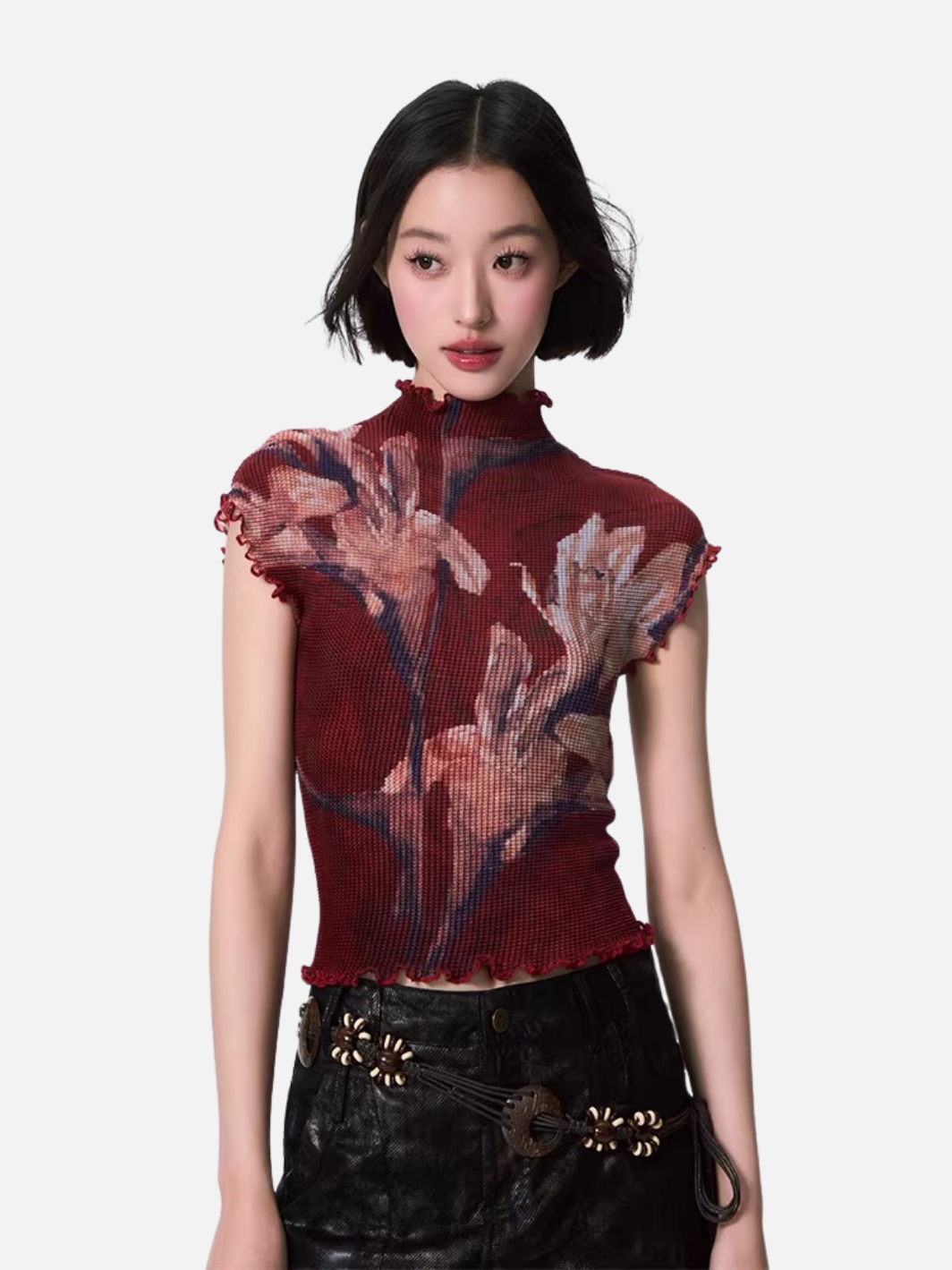 Crimson Static Shortsleeve