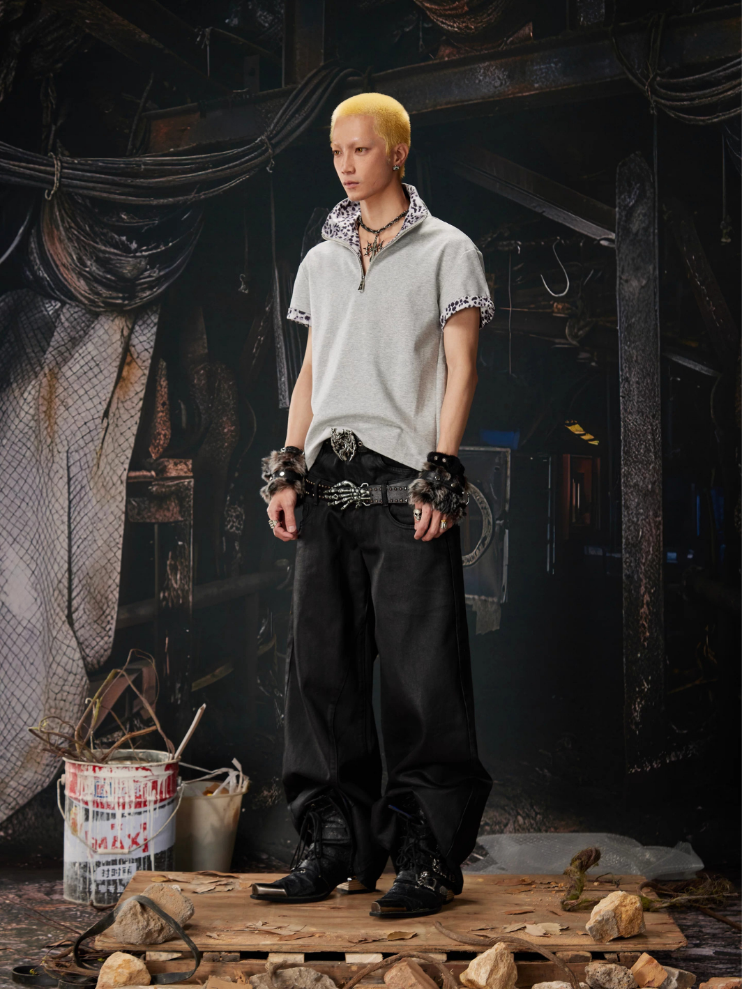 Feral Zip T-shirt