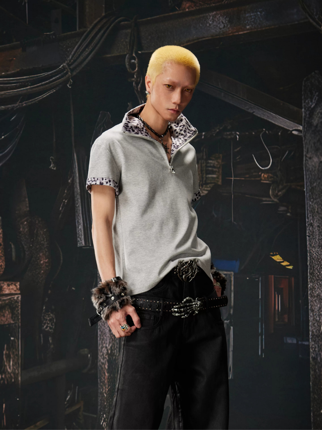 Feral Zip T-shirt