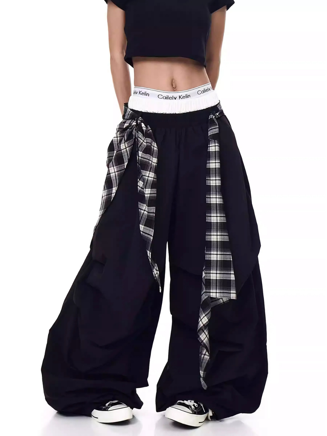 Split Veil Trousers