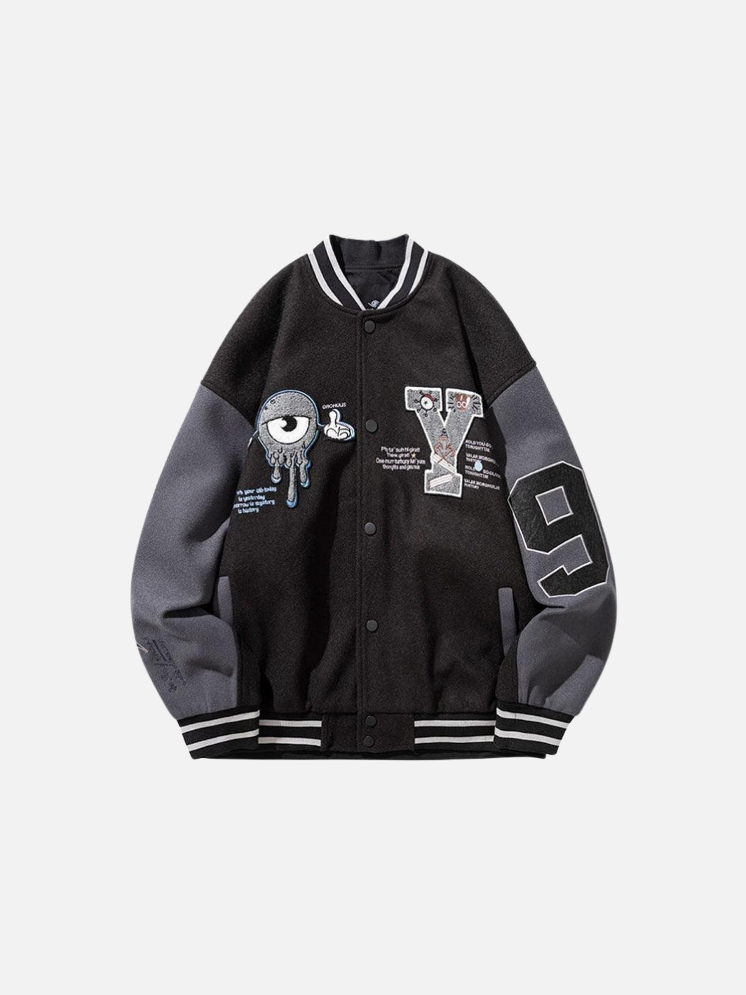 Vintage Baseball Embroidery Jacket, Unisex