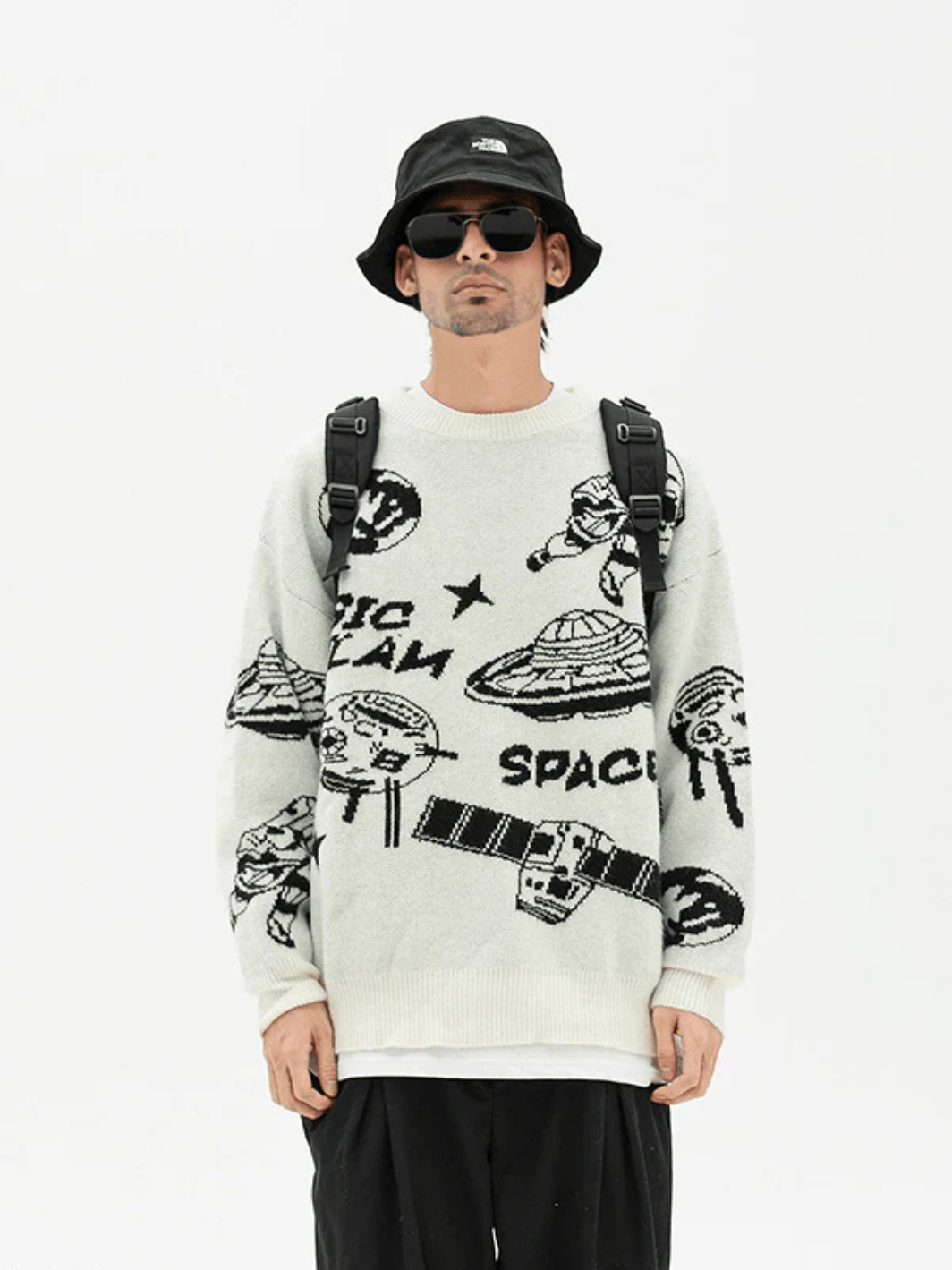 Copy of Cute Dinosaur Knitted Unisex Sweater