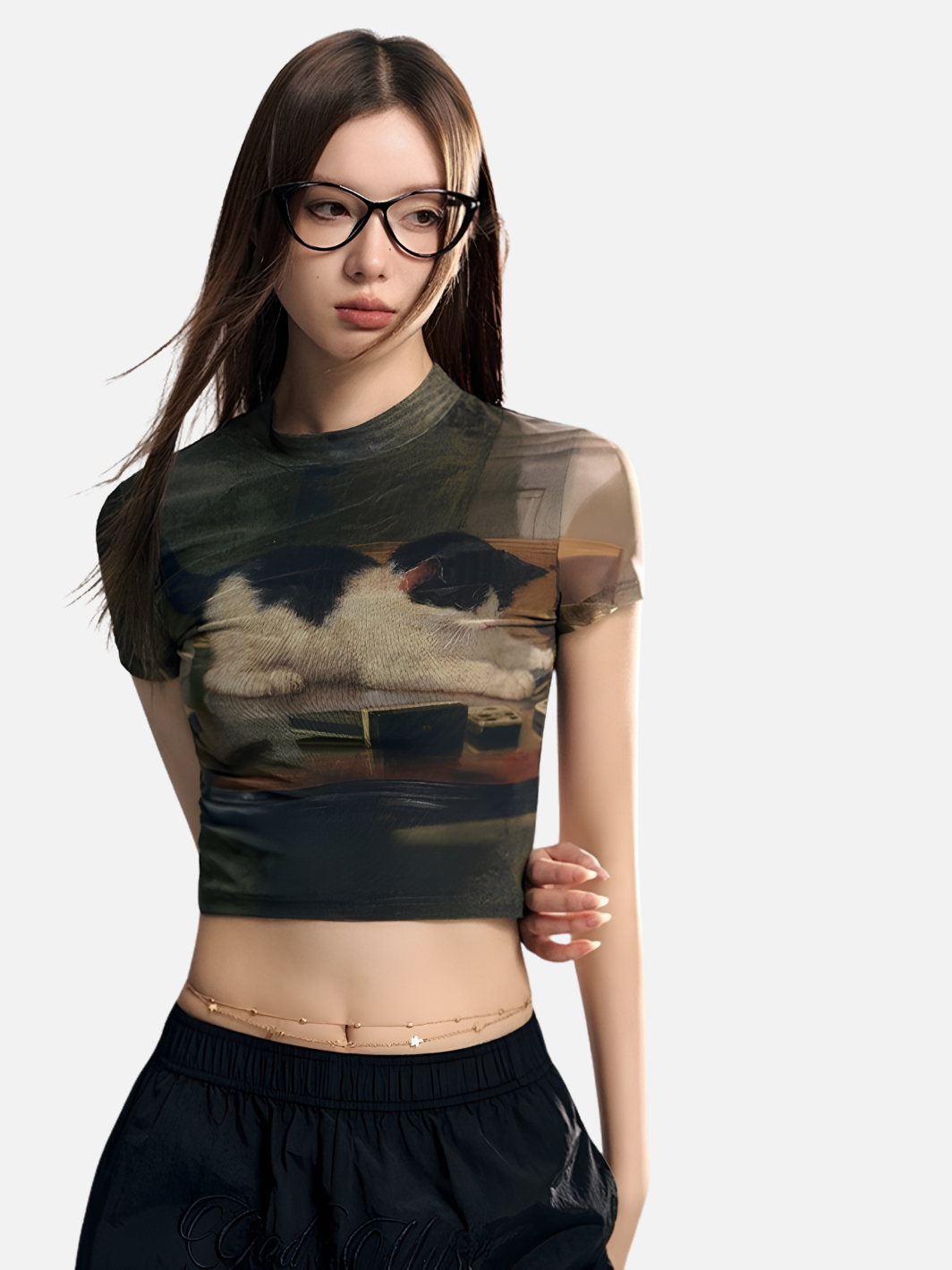 Velvet Hours Cat Tee