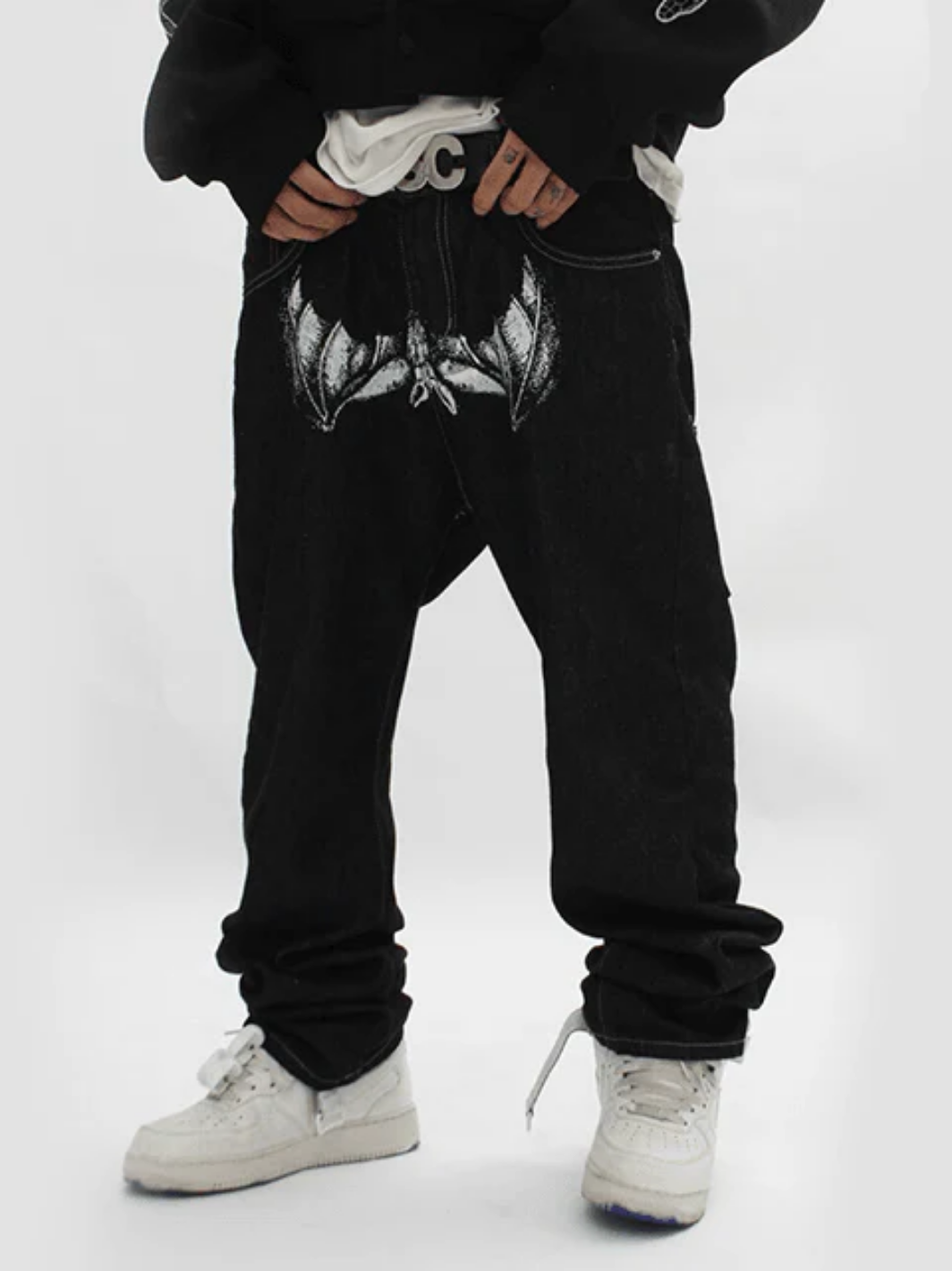 Gothic Vampire Denim Pants