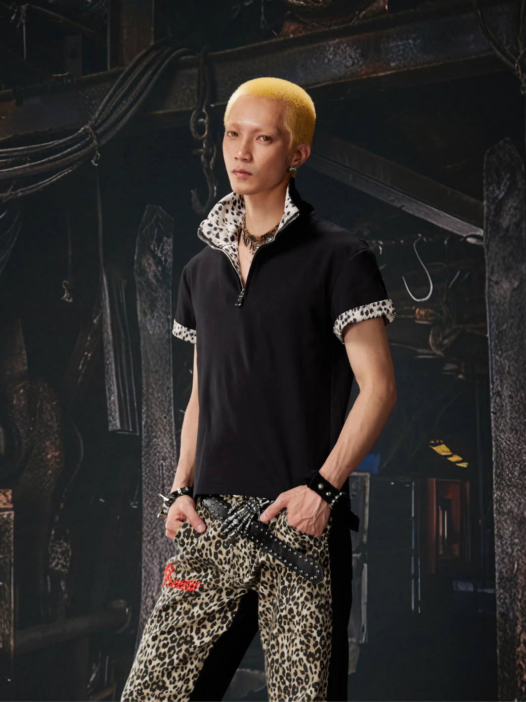 Feral Zip T-shirt