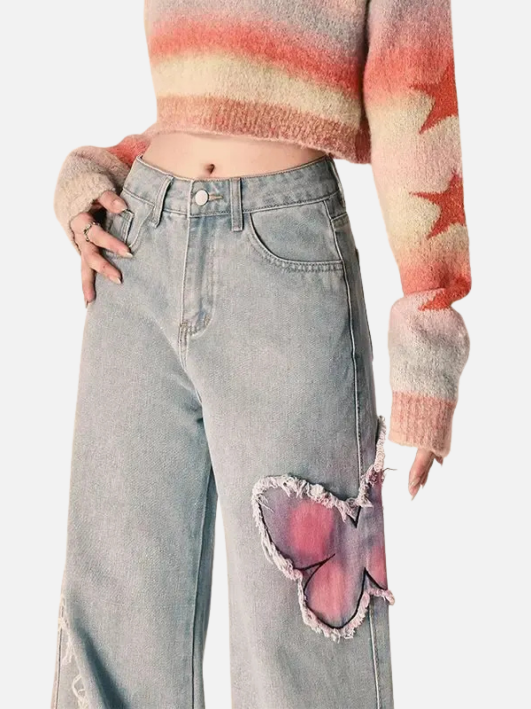 Women's butterfly pants