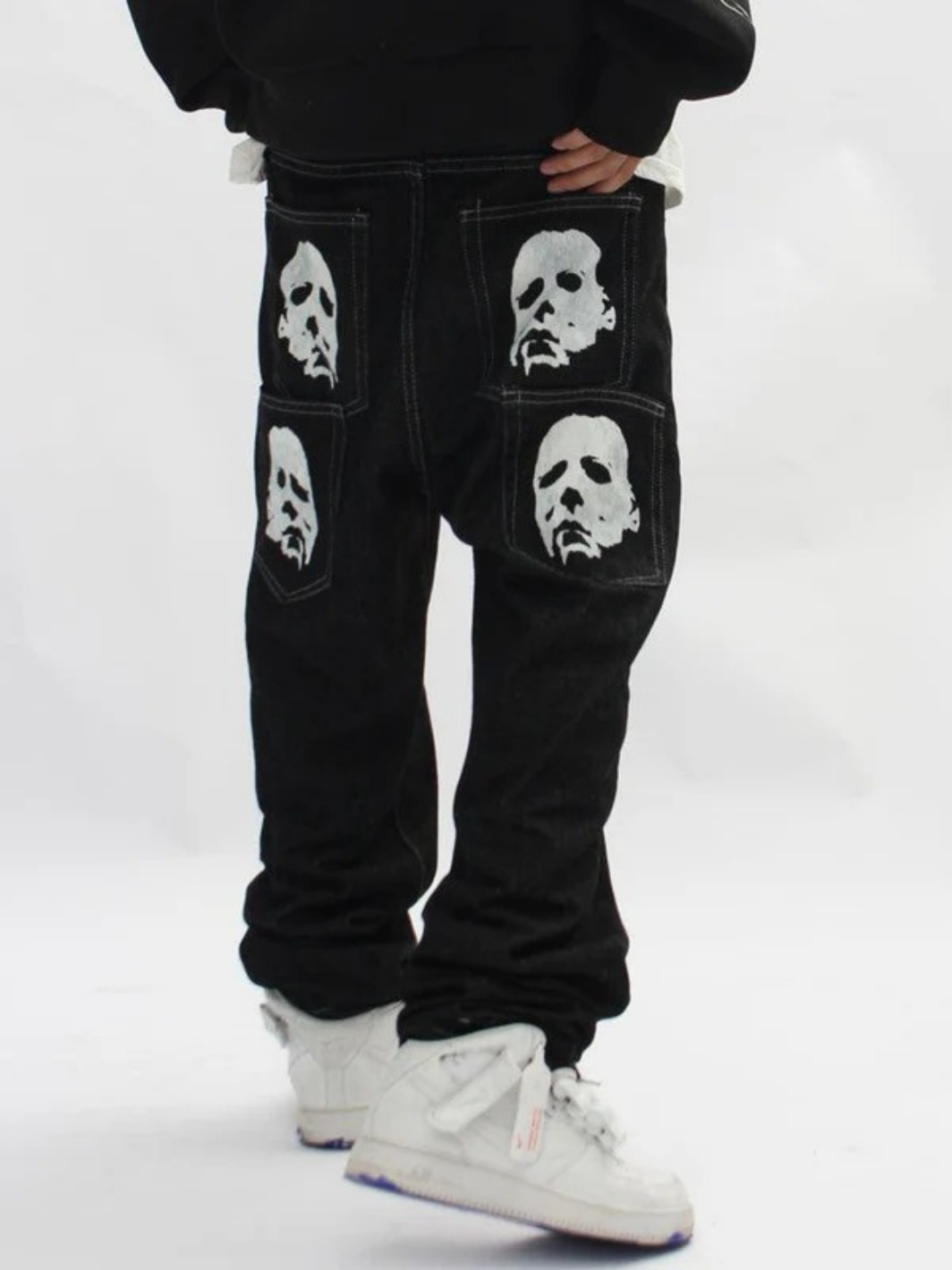 Gothic Vampire Denim Pants