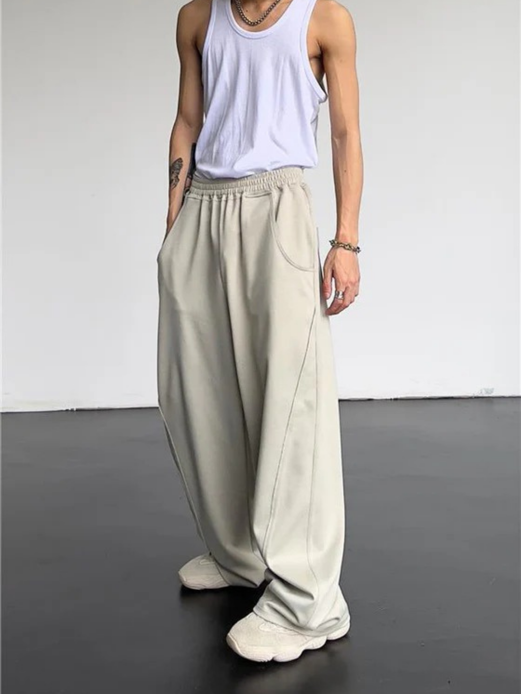 Loose High Waist Pants