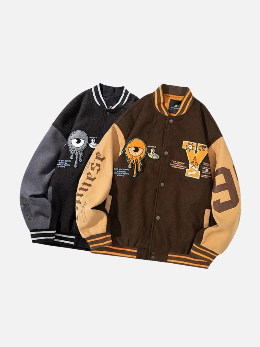 Vintage Baseball Embroidery Jacket, Unisex