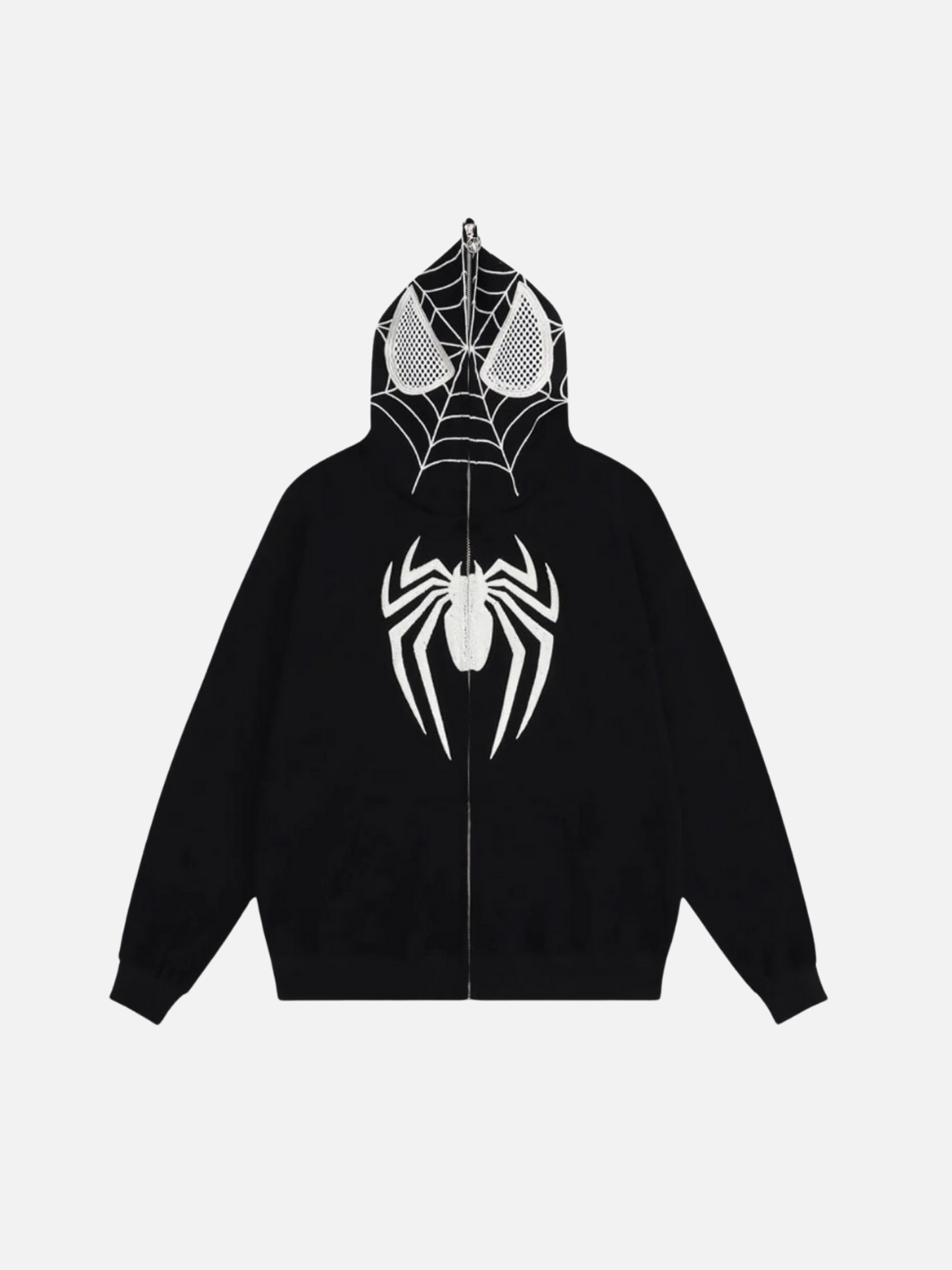 Embroidered Zip Up Hoodie