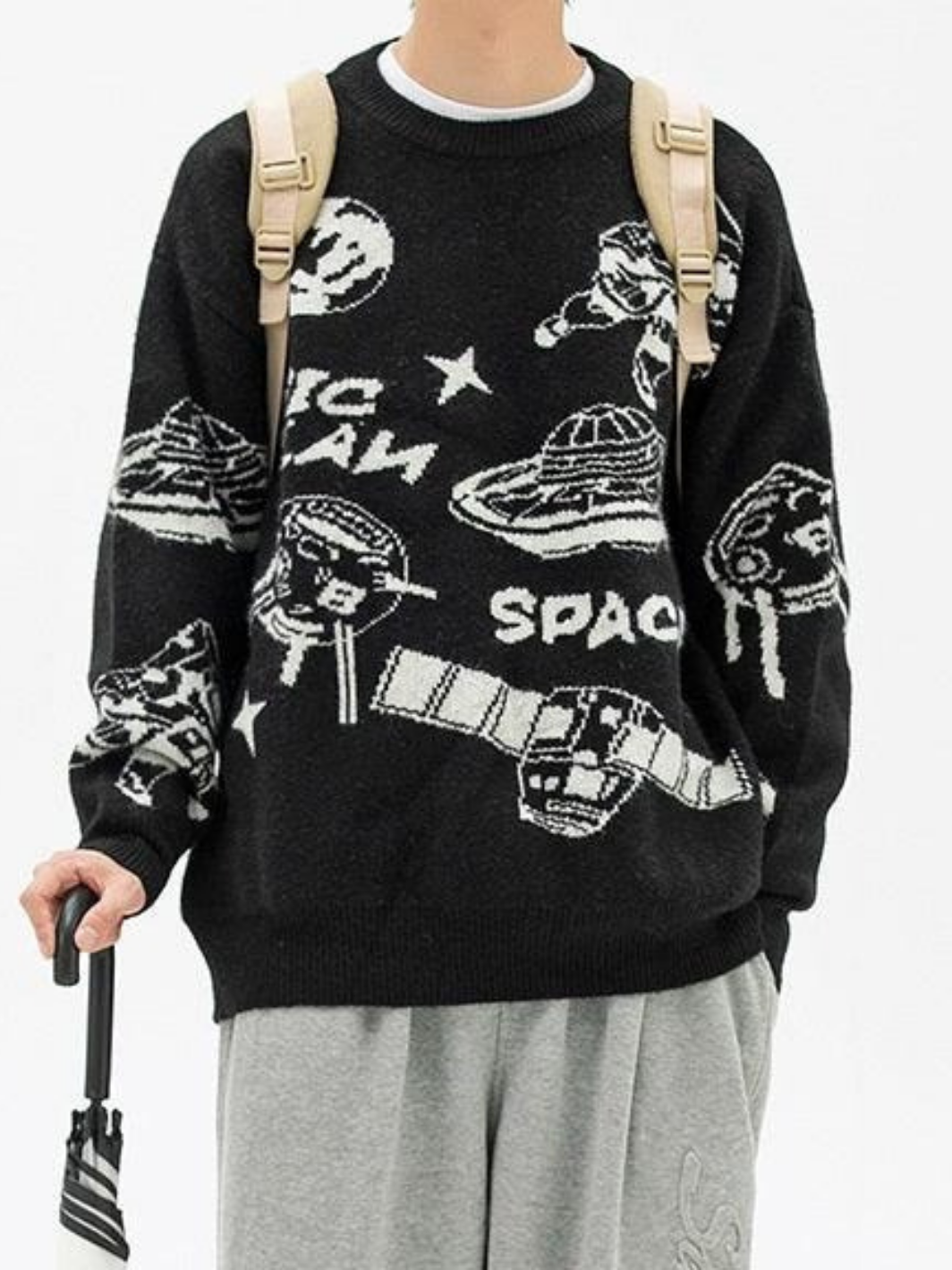 Copy of Cute Dinosaur Knitted Unisex Sweater