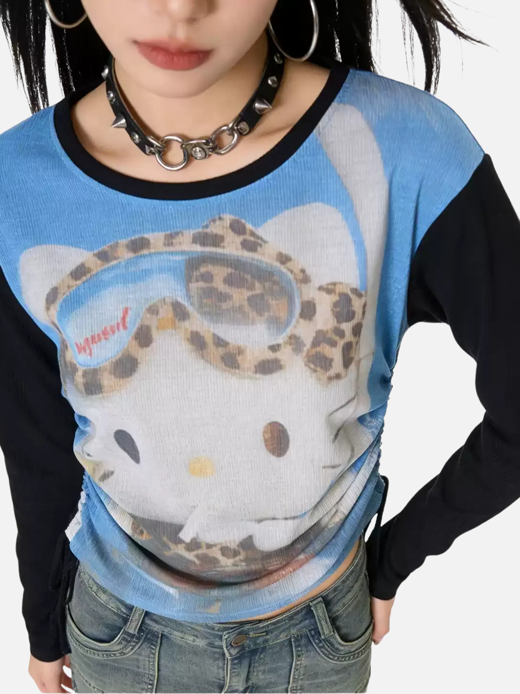 Feral Kitty Long Sleeve Tee