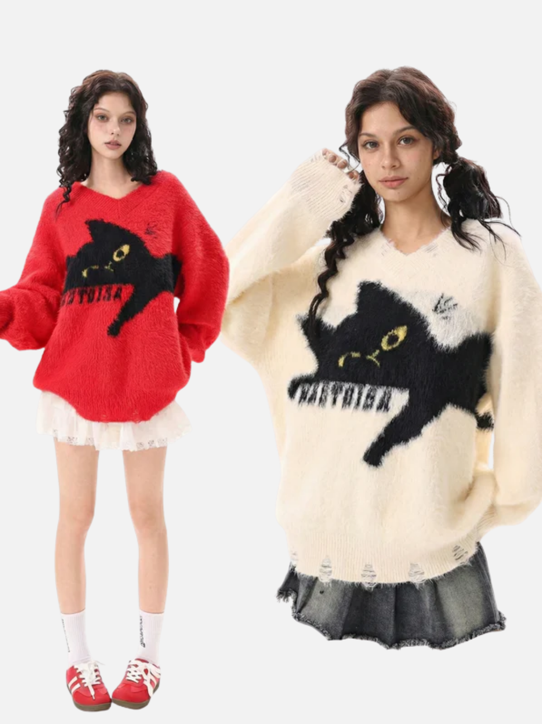 Shadow Feline Knit