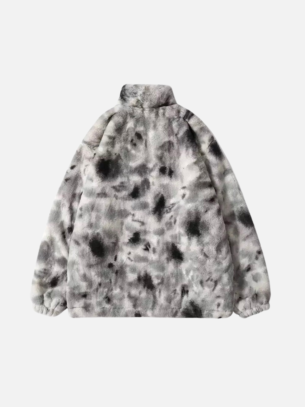 Faux Fur Tie-Dye Jacket