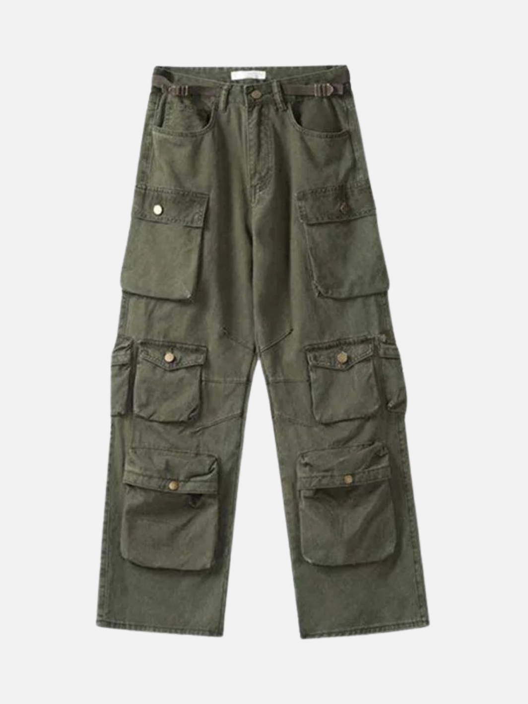 All-Over Pockets Cargo Pants