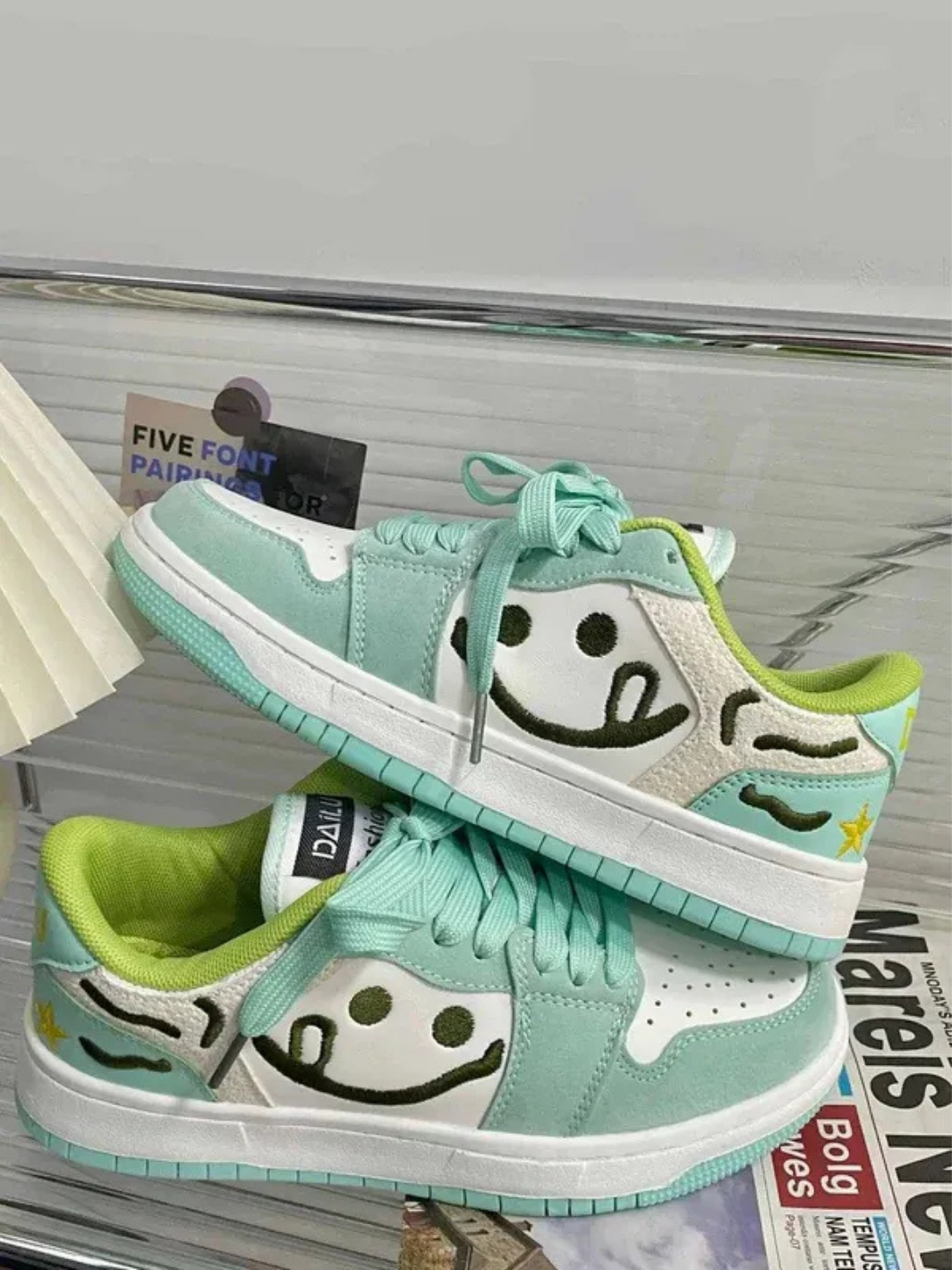 Smiley Skateboarding Shoes