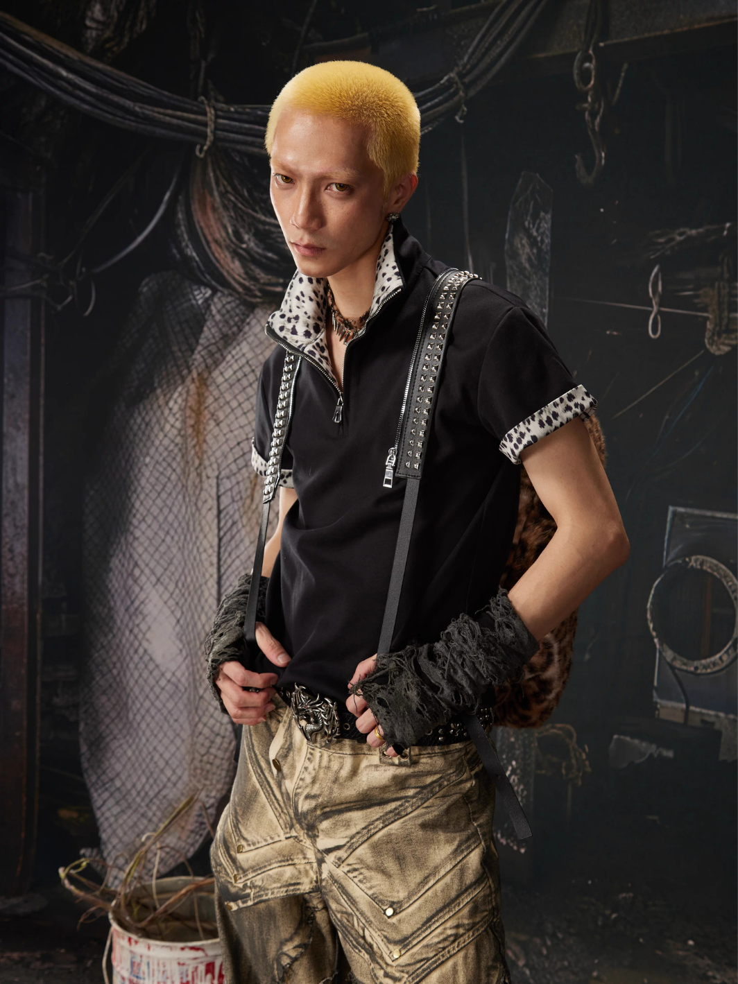 Feral Zip T-shirt