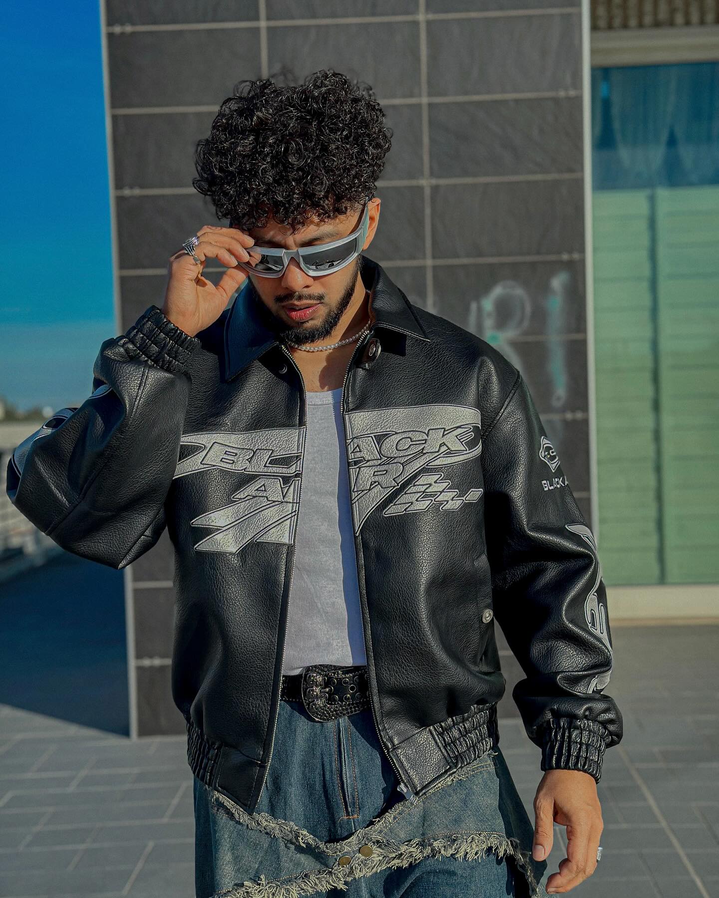 American Vintage Street PU Leather Jacket
