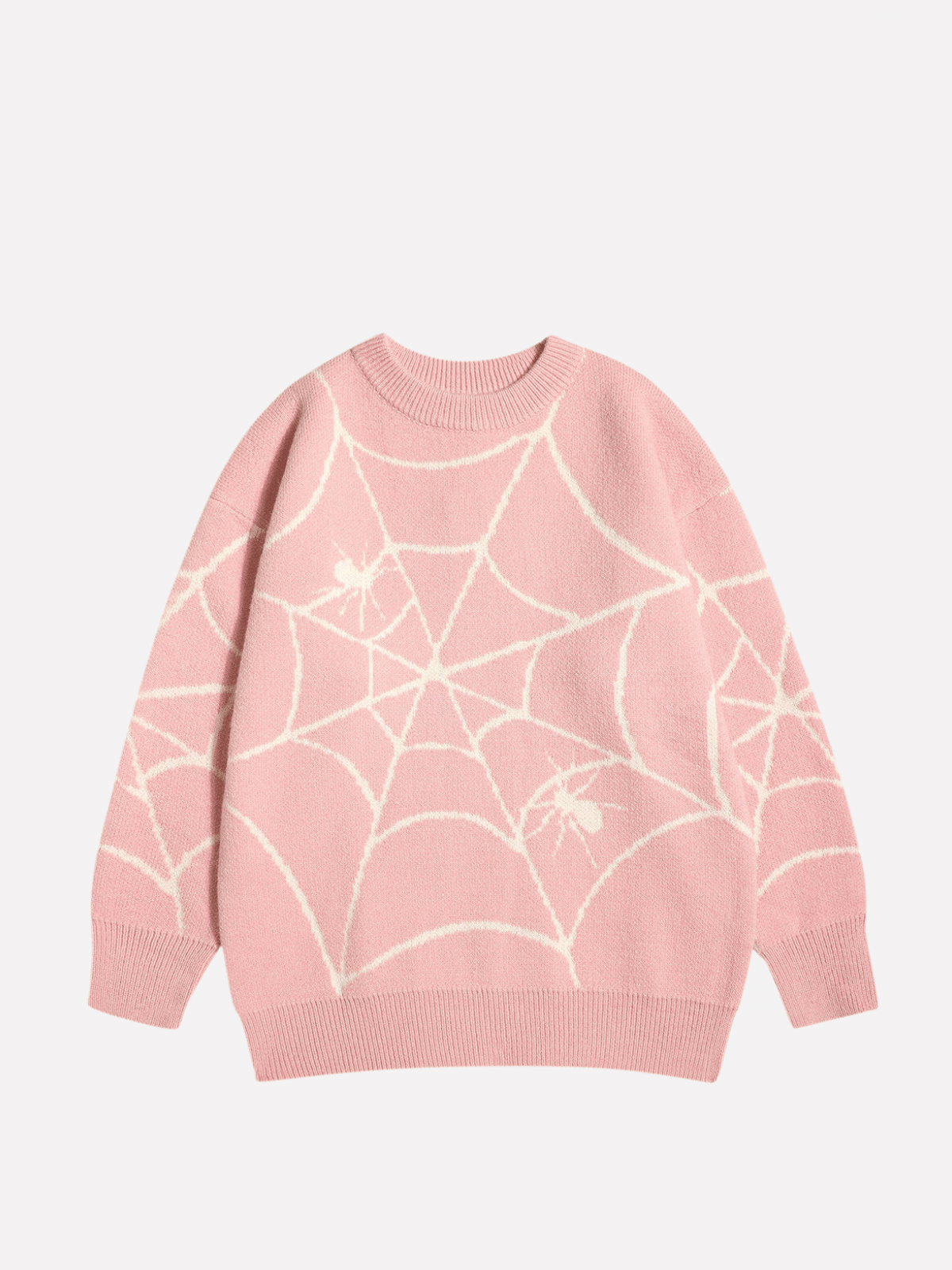 SPIDER WEB - Oversized Graphic Sweater