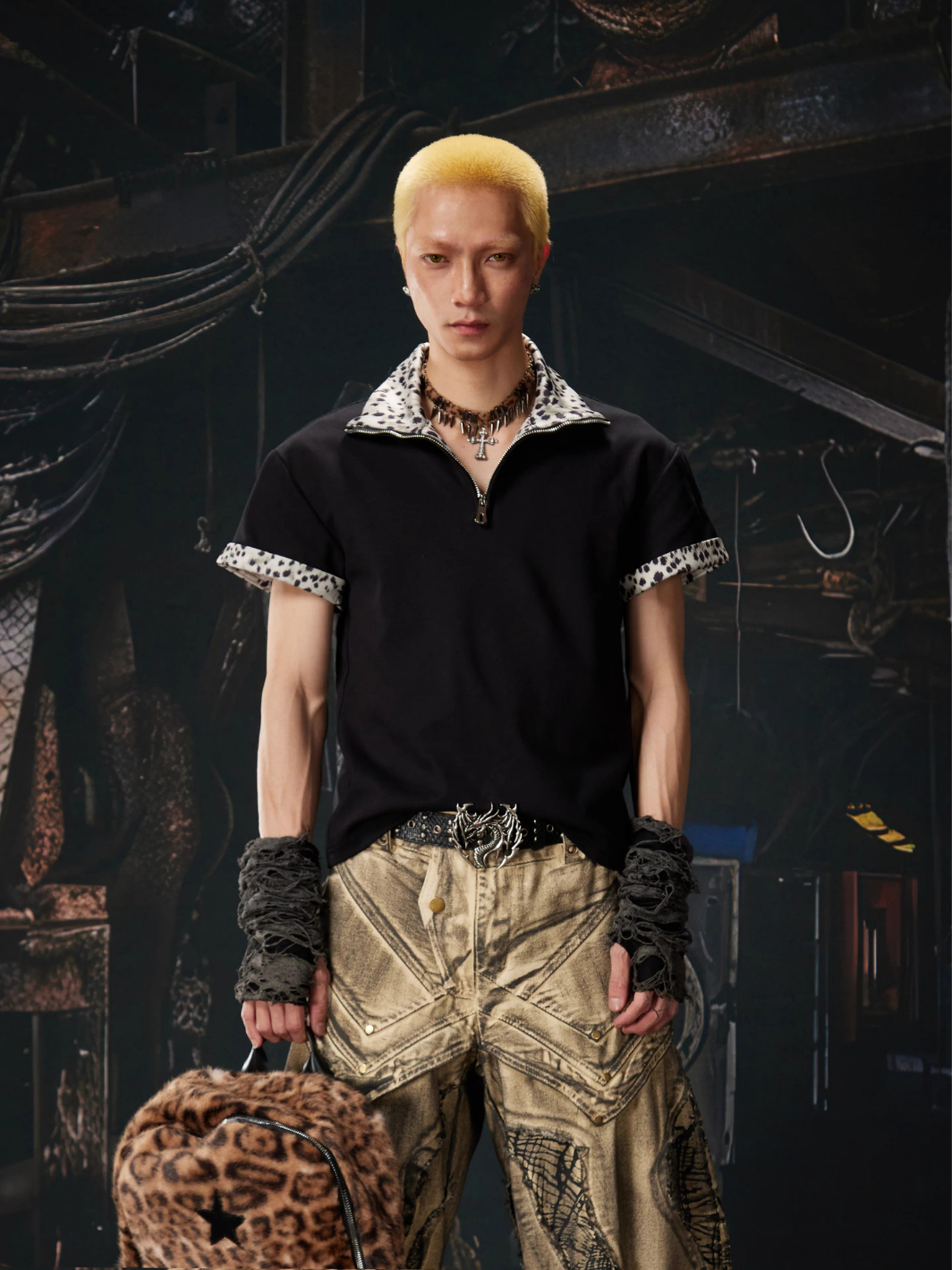 Feral Zip T-shirt