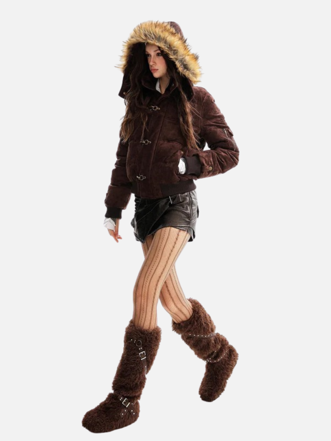 Steelbuckle Suede Coat