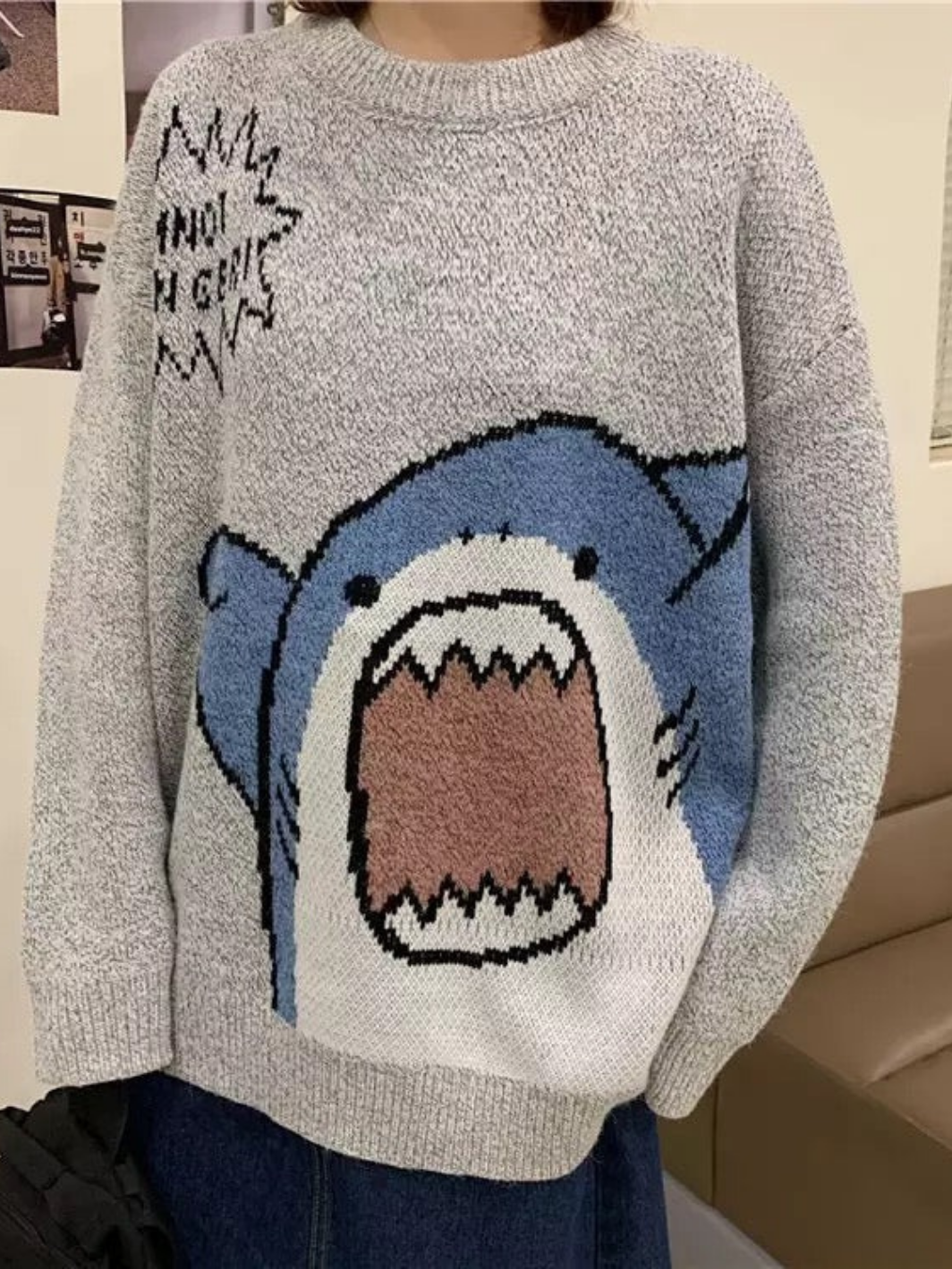 Happy Shark Sweatshirt